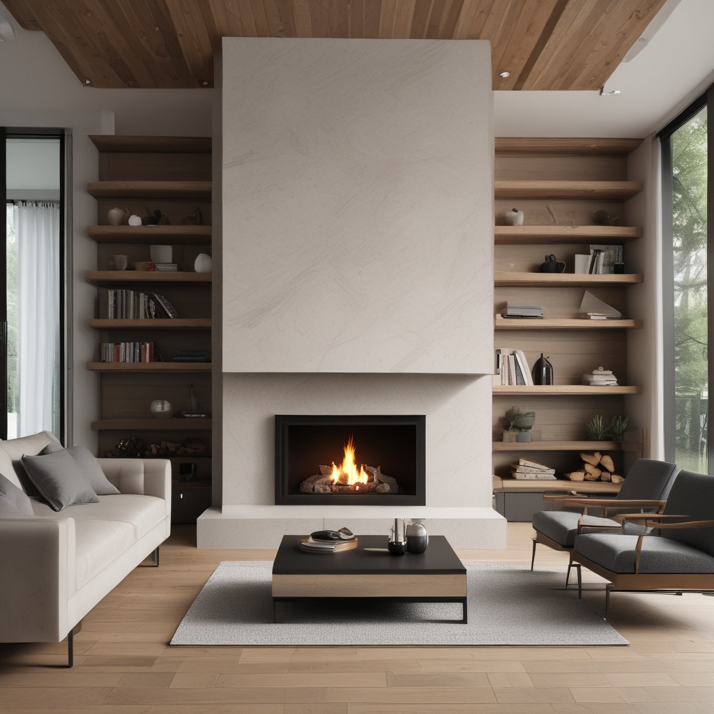 Modern fireplace design